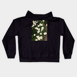 Little White Daisies Kids Hoodie